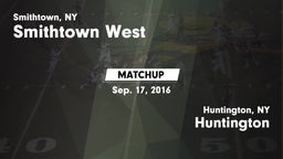 Matchup: Smithtown West High vs. Huntington  2016