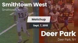 Matchup: Smithtown West High vs. Deer Park  2018