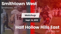 Matchup: Smithtown West High vs. Half Hollow Hills East  2019