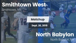 Matchup: Smithtown West High vs. North Babylon  2019