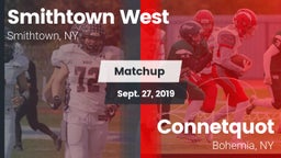 Matchup: Smithtown West High vs. Connetquot  2019