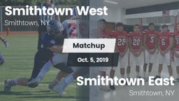 Matchup: Smithtown West High vs. Smithtown East  2019