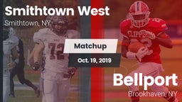 Matchup: Smithtown West High vs. Bellport  2019