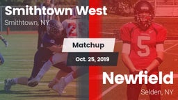 Matchup: Smithtown West High vs. Newfield  2019