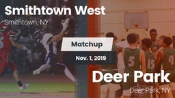 Matchup: Smithtown West High vs. Deer Park  2019