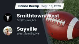 Recap: Smithtown West  vs. Sayville  2023