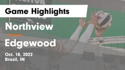 Northview  vs Edgewood  Game Highlights - Oct. 18, 2022