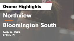 Northview  vs Bloomington South  Game Highlights - Aug. 23, 2023