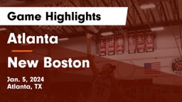 Atlanta  vs New Boston  Game Highlights - Jan. 5, 2024