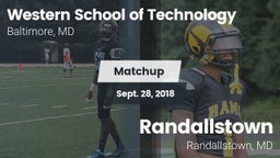 Matchup: Western School of vs. Randallstown  2018