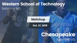 Matchup: Western School of vs. Chesapeake  2018