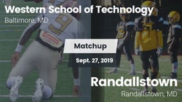 Matchup: Western School of vs. Randallstown  2019