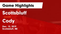 Scottsbluff  vs Cody  Game Highlights - Dec. 13, 2019