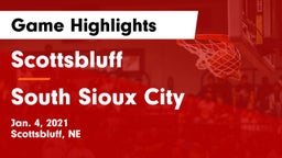 Scottsbluff  vs South Sioux City  Game Highlights - Jan. 4, 2021