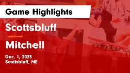 Scottsbluff  vs Mitchell  Game Highlights - Dec. 1, 2023