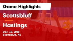 Scottsbluff  vs Hastings  Game Highlights - Dec. 30, 2020