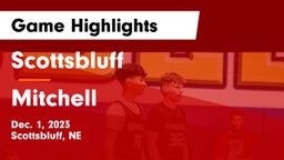 Scottsbluff  vs Mitchell  Game Highlights - Dec. 1, 2023