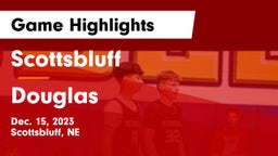 Scottsbluff  vs Douglas  Game Highlights - Dec. 15, 2023