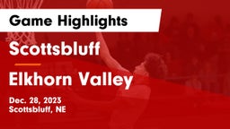 Scottsbluff  vs Elkhorn Valley  Game Highlights - Dec. 28, 2023