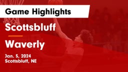Scottsbluff  vs Waverly  Game Highlights - Jan. 5, 2024