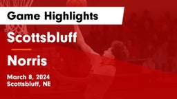 Scottsbluff  vs Norris  Game Highlights - March 8, 2024