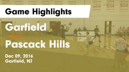 Garfield  vs Pascack Hills  Game Highlights - Dec 09, 2016