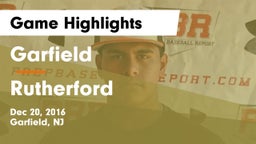 Garfield  vs Rutherford  Game Highlights - Dec 20, 2016