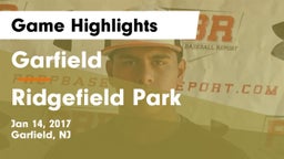 Garfield  vs Ridgefield Park  Game Highlights - Jan 14, 2017