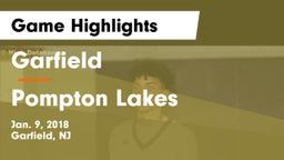 Garfield  vs Pompton Lakes Game Highlights - Jan. 9, 2018