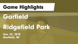 Garfield  vs Ridgefield Park  Game Highlights - Jan. 22, 2018