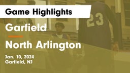 Garfield  vs North Arlington  Game Highlights - Jan. 10, 2024