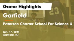 Garfield  vs Paterson Charter School For Science & Technology Game Highlights - Jan. 17, 2024