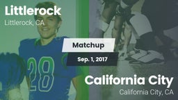 Matchup: Littlerock High vs. California City  2017
