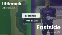 Matchup: Littlerock High vs. Eastside  2017