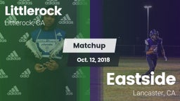 Matchup: Littlerock High vs. Eastside  2018