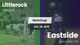 Matchup: Littlerock High vs. Eastside  2019