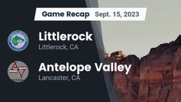 Recap: Littlerock  vs. Antelope Valley  2023