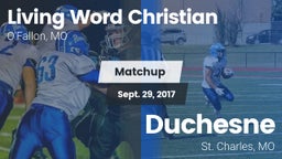 Matchup: Living Word vs. Duchesne  2017