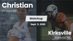 Matchup: Christian vs. Kirksville  2020