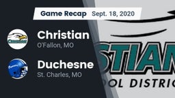 Recap: Christian  vs. Duchesne  2020