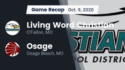 Recap: Living Word Christian  vs. Osage  2020