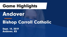Andover  vs Bishop Carroll Catholic  Game Highlights - Sept. 14, 2019