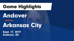 Andover  vs Arkansas City  Game Highlights - Sept. 17, 2019