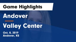 Andover  vs Valley Center  Game Highlights - Oct. 8, 2019