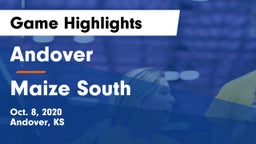 Andover  vs Maize South  Game Highlights - Oct. 8, 2020