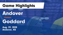 Andover  vs Goddard  Game Highlights - Aug. 29, 2020