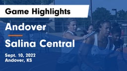Andover  vs Salina Central  Game Highlights - Sept. 10, 2022