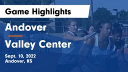 Andover  vs Valley Center  Game Highlights - Sept. 10, 2022