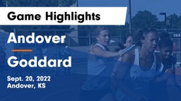 Andover  vs Goddard  Game Highlights - Sept. 20, 2022