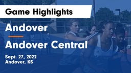 Andover  vs Andover Central  Game Highlights - Sept. 27, 2022